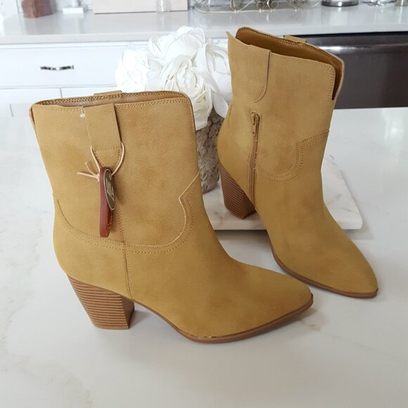 NEW! BOHO WESTERN Ankle BOOT BOOTIE By MIA - Picture 5 of 6